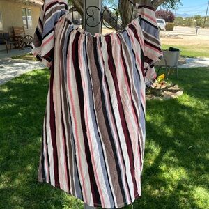 Lane Bryant off shoulder summer shirt